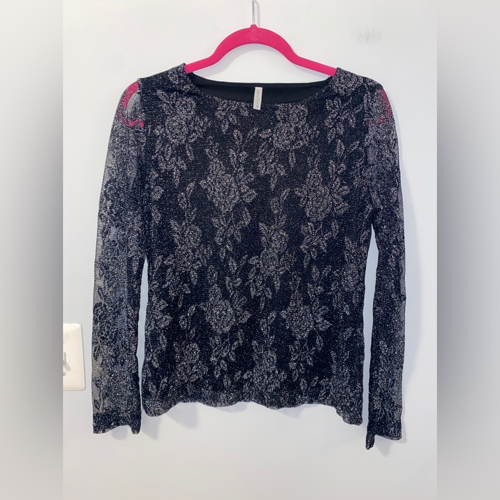 Buy 1 Get 1 50% Off White Stag Silver Combo Floral Print Long Sleeve Blouse